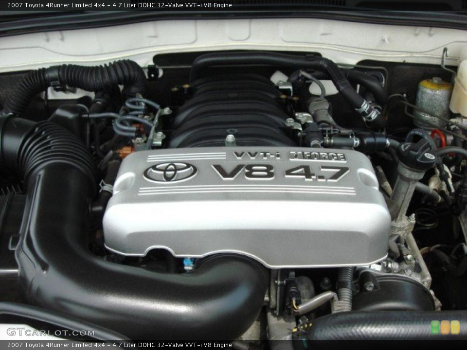 4.7 Liter DOHC 32-Valve VVT-i V8 Engine for the 2007 Toyota 4Runner #48303424