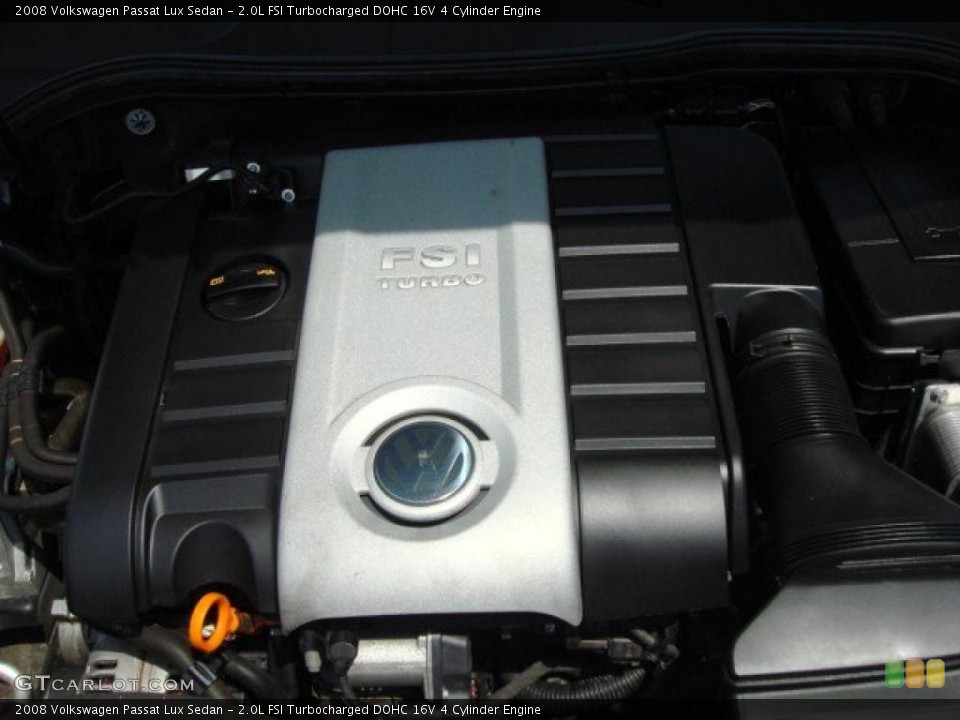 2.0L FSI Turbocharged DOHC 16V 4 Cylinder Engine for the 2008 Volkswagen Passat #48304849
