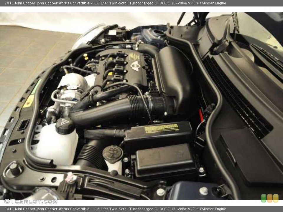 1.6 Liter Twin-Scroll Turbocharged DI DOHC 16-Valve VVT 4 Cylinder Engine for the 2011 Mini Cooper #48305362
