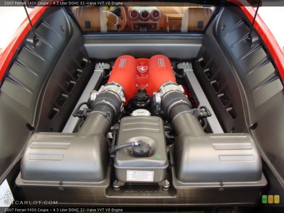 4.3 Liter DOHC 32-Valve VVT V8 Engine for the 2007 Ferrari F430 #48310354