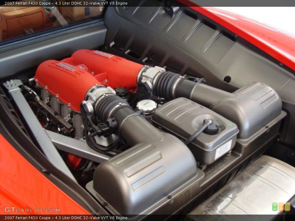 4.3 Liter DOHC 32-Valve VVT V8 Engine for the 2007 Ferrari F430 #48310372