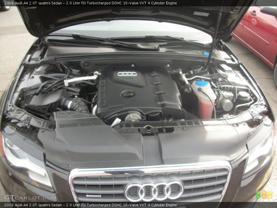 2.0 Liter FSI Turbocharged DOHC 16-Valve VVT 4 Cylinder Engine for the 2009 Audi A4 #48310894