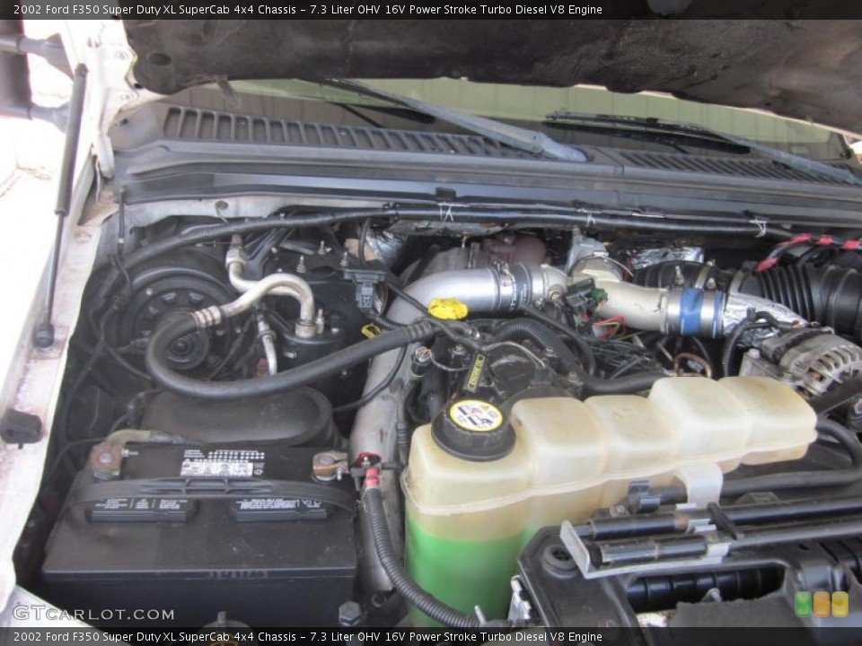 7.3 Liter OHV 16V Power Stroke Turbo Diesel V8 Engine for the 2002 Ford F350 Super Duty #48315685