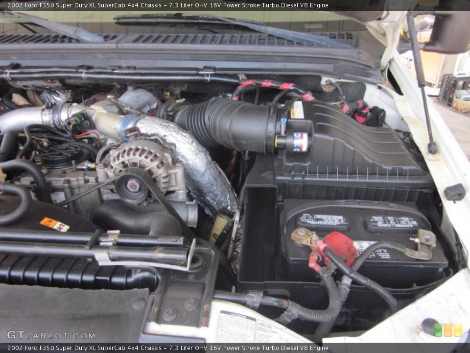 7.3 Liter OHV 16V Power Stroke Turbo Diesel V8 Engine for the 2002 Ford F350 Super Duty #48315700