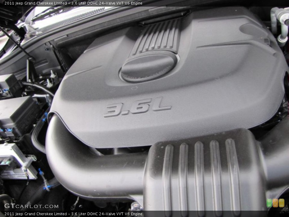 3.6 Liter DOHC 24-Valve VVT V6 Engine for the 2011 Jeep Grand Cherokee #48320726