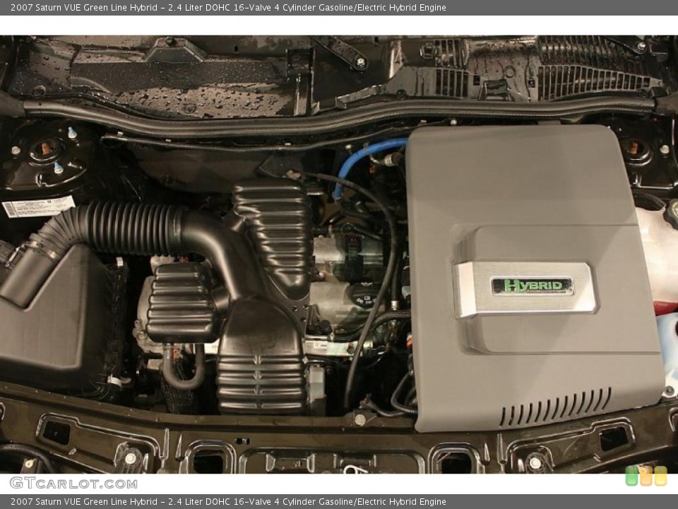 2.4 Liter DOHC 16-Valve 4 Cylinder Gasoline/Electric Hybrid Engine for the 2007 Saturn VUE #48322259