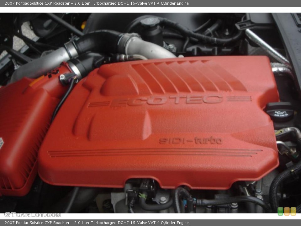 2.0 Liter Turbocharged DOHC 16-Valve VVT 4 Cylinder Engine for the 2007 Pontiac Solstice #48324683