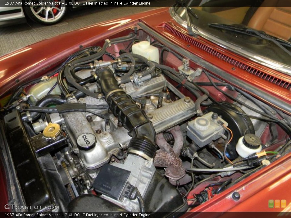 2.0L DOHC Fuel Injected Inline 4 Cylinder Engine for the 1987 Alfa Romeo Spider #48324824