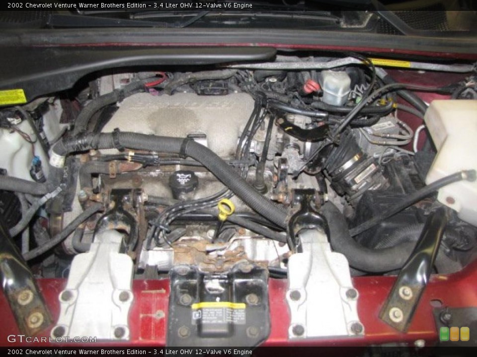 3.4 Liter OHV 12-Valve V6 Engine for the 2002 Chevrolet Venture #48325016