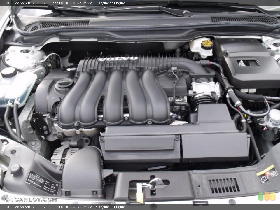 2.4 Liter DOHC 20-Valve VVT 5 Cylinder Engine for the 2010 Volvo S40 #48333046