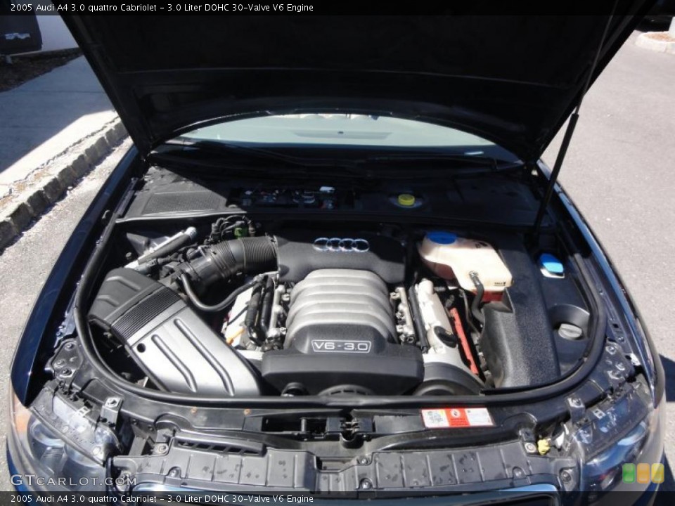 3.0 Liter DOHC 30-Valve V6 Engine for the 2005 Audi A4 #48333343