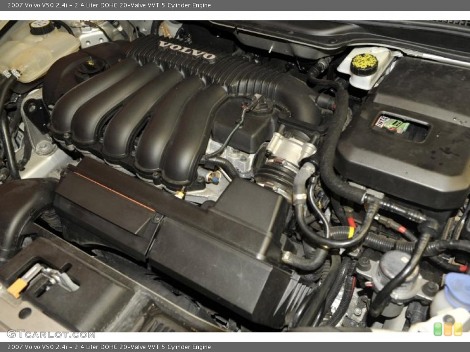 2.4 Liter DOHC 20-Valve VVT 5 Cylinder Engine for the 2007 Volvo V50 #48337774