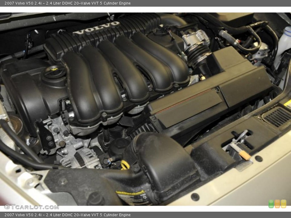2.4 Liter DOHC 20-Valve VVT 5 Cylinder Engine for the 2007 Volvo V50 #48337786