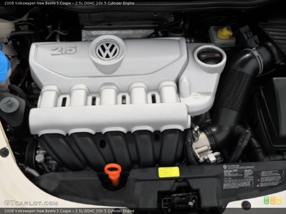 2.5L DOHC 20V 5 Cylinder Engine for the 2008 Volkswagen New Beetle #48338761