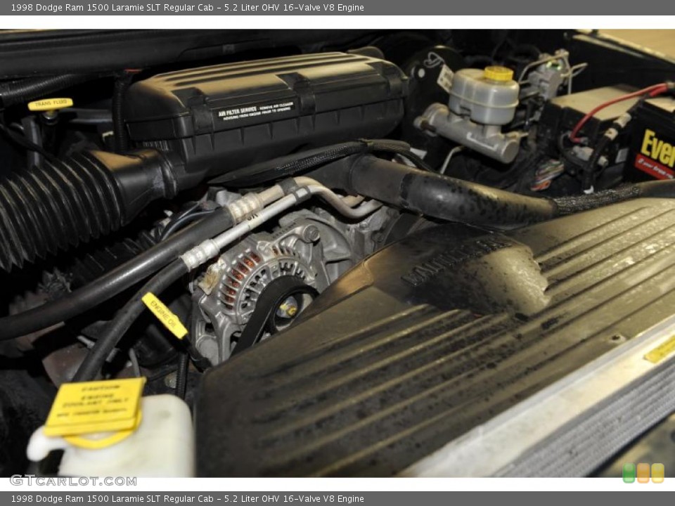 5.2 Liter OHV 16-Valve V8 Engine for the 1998 Dodge Ram 1500 #48342205