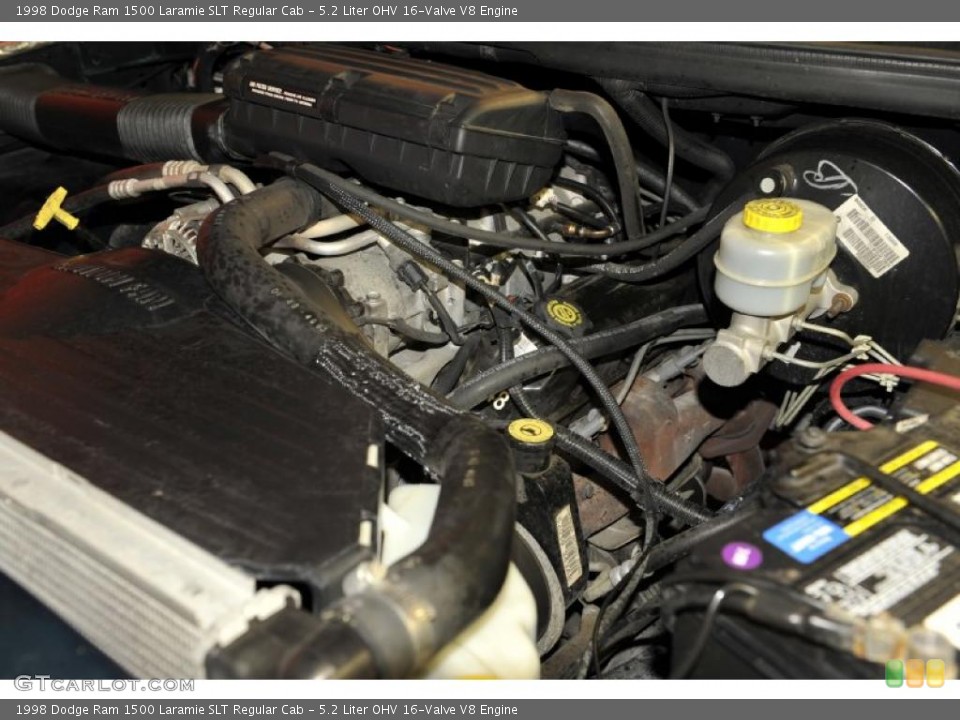 5.2 Liter OHV 16-Valve V8 Engine for the 1998 Dodge Ram 1500 #48342220