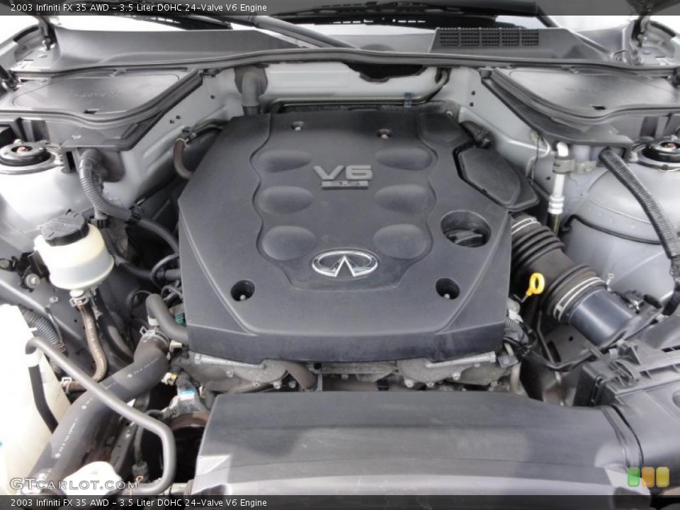 3.5 Liter DOHC 24-Valve V6 Engine for the 2003 Infiniti FX #48346552