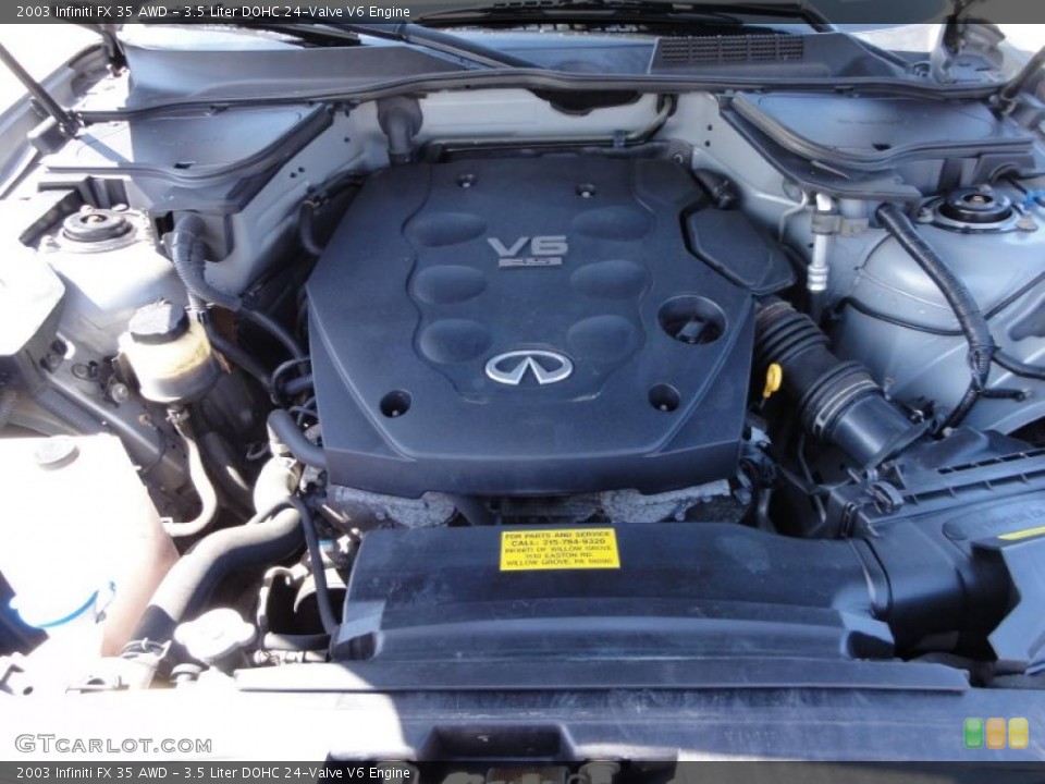 3.5 Liter DOHC 24-Valve V6 Engine for the 2003 Infiniti FX #48352237