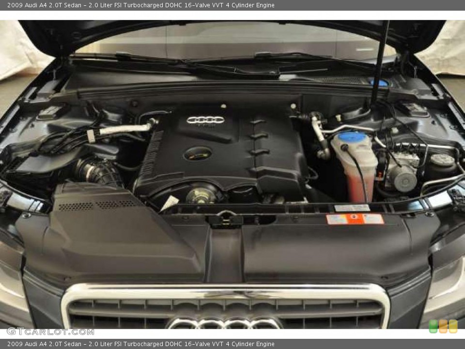 2.0 Liter FSI Turbocharged DOHC 16-Valve VVT 4 Cylinder Engine for the 2009 Audi A4 #48354886