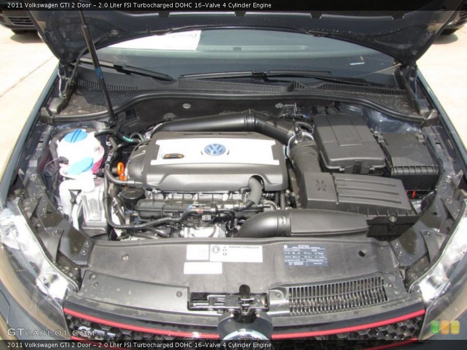 2.0 Liter FSI Turbocharged DOHC 16-Valve 4 Cylinder Engine for the 2011 Volkswagen GTI #48360595