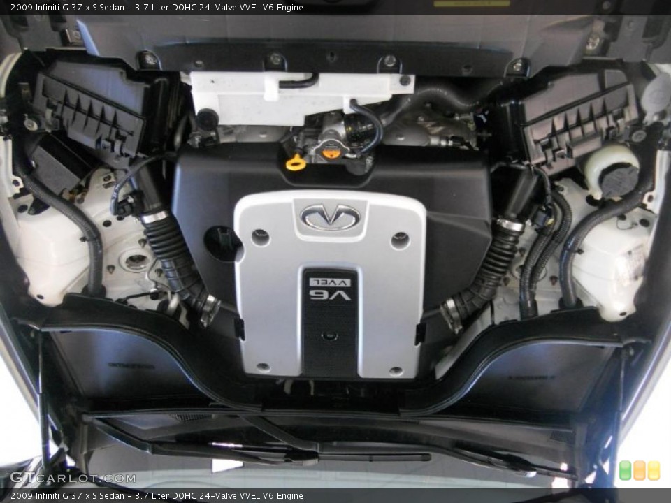 3.7 Liter DOHC 24-Valve VVEL V6 Engine for the 2009 Infiniti G #48365281