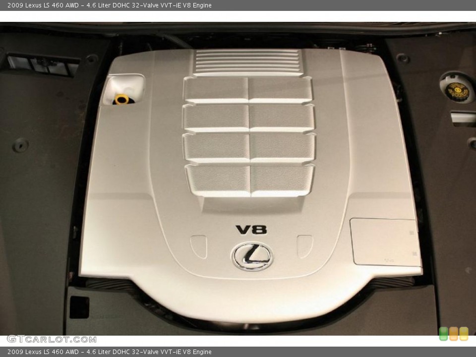 4.6 Liter DOHC 32-Valve VVT-iE V8 Engine for the 2009 Lexus LS #48374279