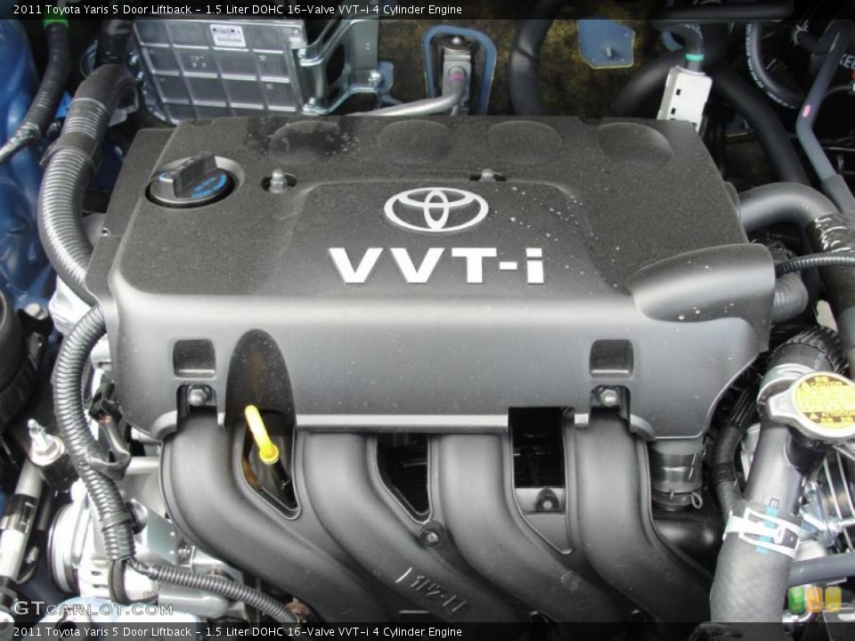 1.5 Liter DOHC 16-Valve VVT-i 4 Cylinder Engine for the 2011 Toyota Yaris #48379946