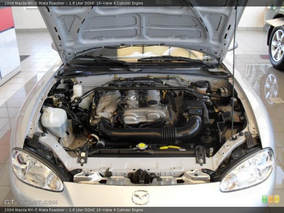 1.8 Liter DOHC 16-Valve 4 Cylinder Engine for the 2004 Mazda MX-5 Miata #48380282