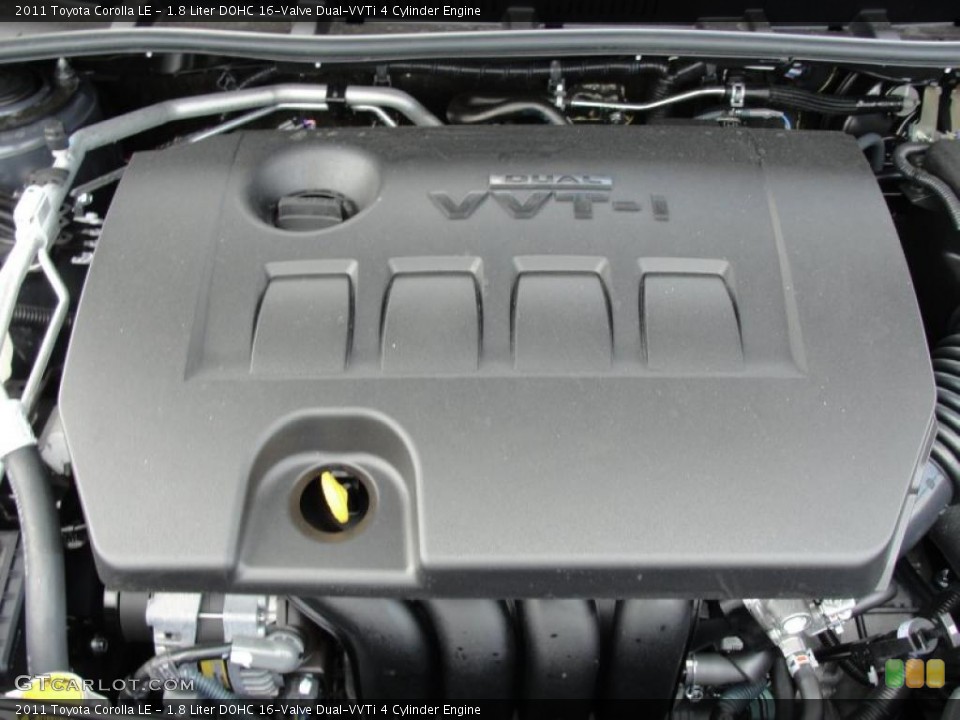 1.8 Liter DOHC 16-Valve Dual-VVTi 4 Cylinder Engine for the 2011 Toyota Corolla #48380978