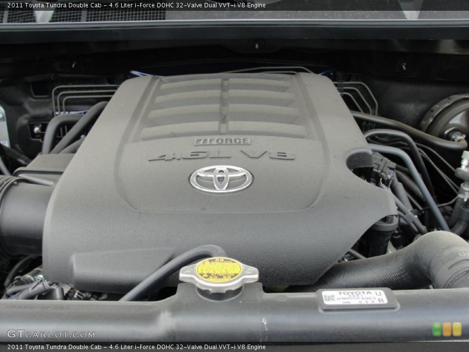 4.6 Liter i-Force DOHC 32-Valve Dual VVT-i V8 Engine for the 2011 Toyota Tundra #48382712