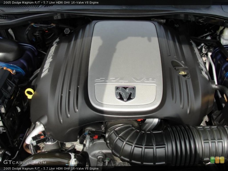 5.7 Liter HEMI OHV 16-Valve V8 Engine for the 2005 Dodge Magnum #48384587