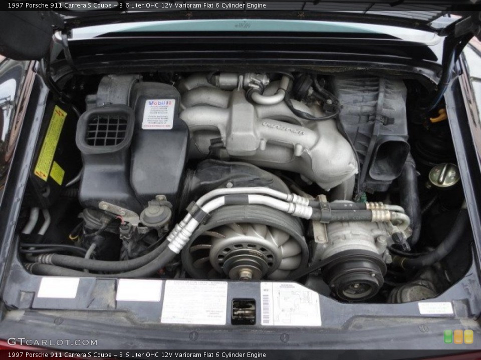 3.6 Liter OHC 12V Varioram Flat 6 Cylinder Engine for the 1997 Porsche 911 #48390024