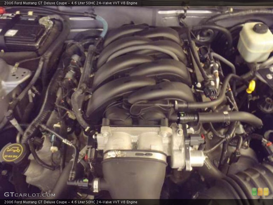 4.6 Liter SOHC 24-Valve VVT V8 Engine for the 2006 Ford Mustang #48396141