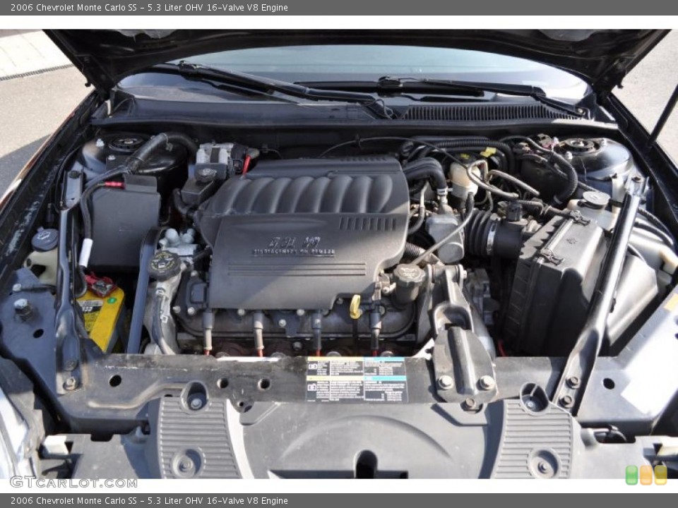 5.3 Liter OHV 16-Valve V8 Engine for the 2006 Chevrolet Monte Carlo #48397182