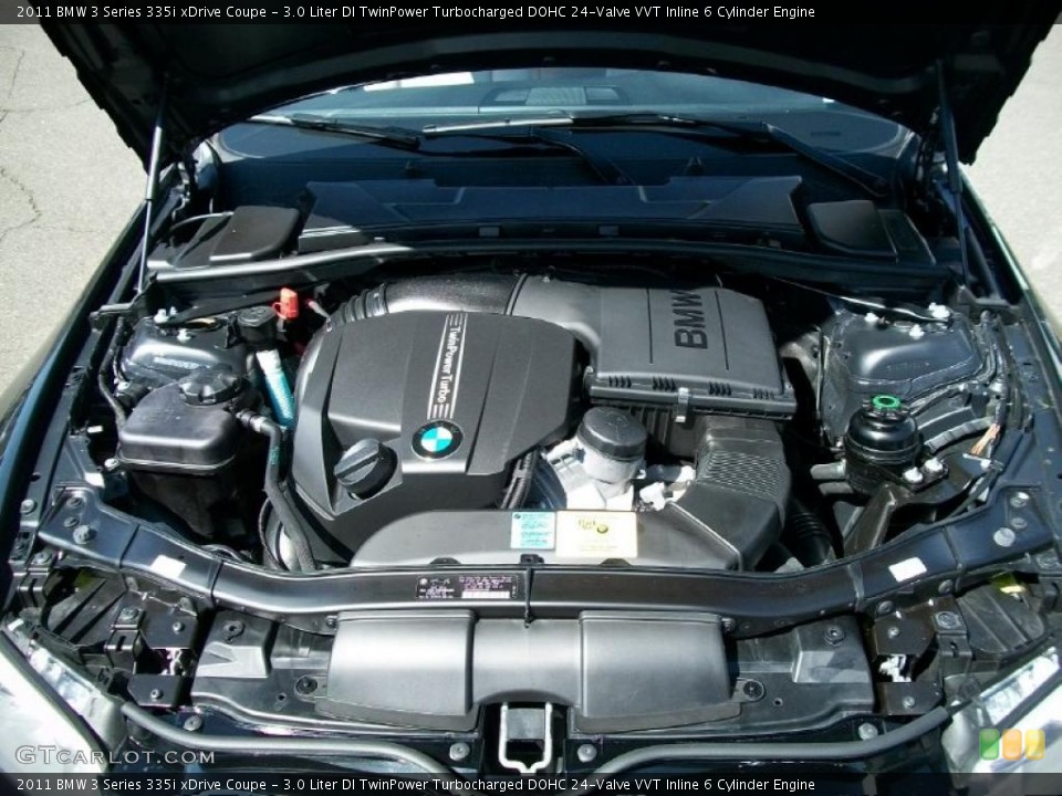 3.0 Liter DI TwinPower Turbocharged DOHC 24-Valve VVT Inline 6 Cylinder Engine for the 2011 BMW 3 Series #48398529