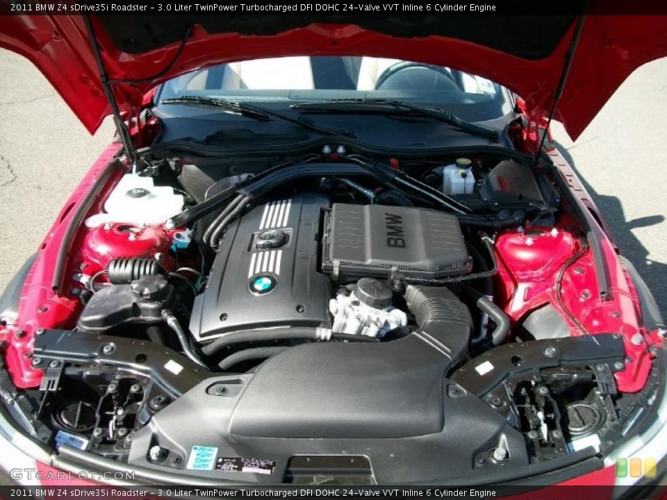 3.0 Liter TwinPower Turbocharged DFI DOHC 24-Valve VVT Inline 6 Cylinder Engine for the 2011 BMW Z4 #48399000
