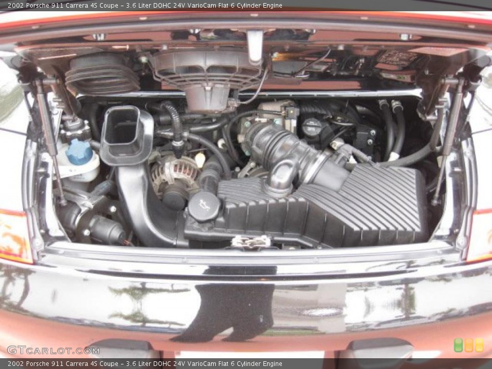 3.6 Liter DOHC 24V VarioCam Flat 6 Cylinder Engine for the 2002 Porsche 911 #48400665