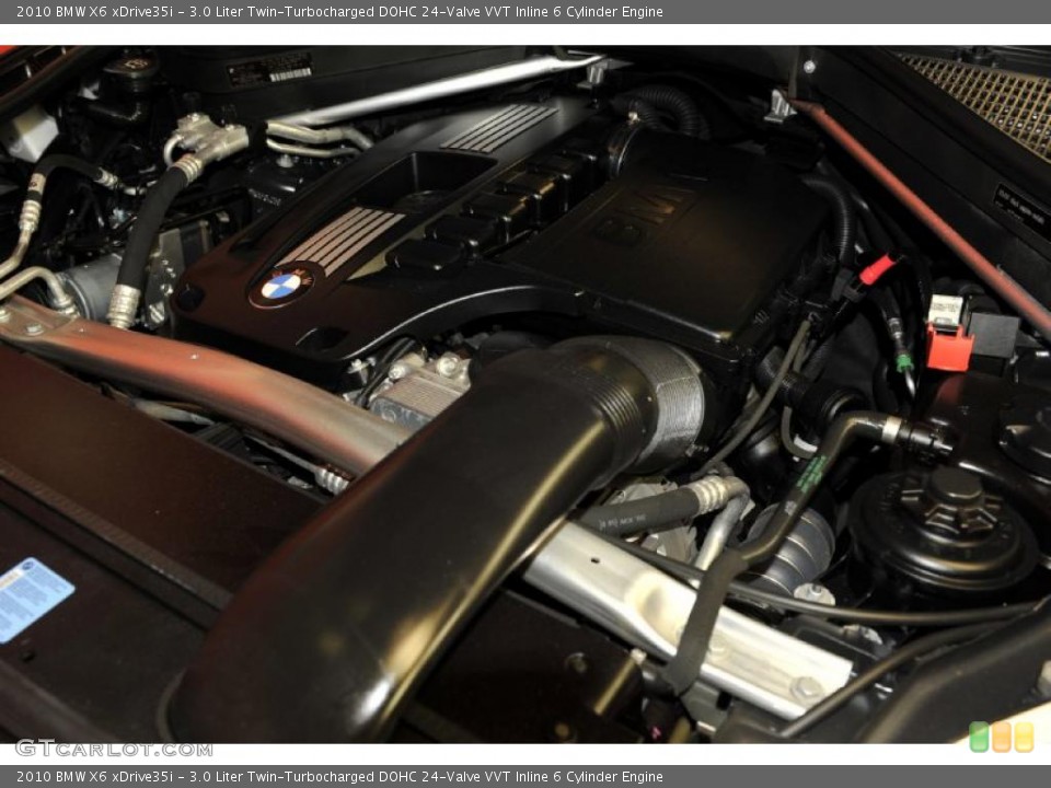 3.0 Liter Twin-Turbocharged DOHC 24-Valve VVT Inline 6 Cylinder Engine for the 2010 BMW X6 #48405838