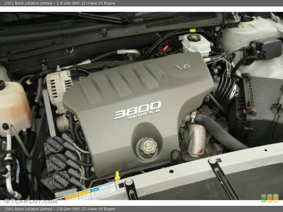 3.8 Liter OHV 12-Valve V6 Engine for the 2001 Buick LeSabre #48406441