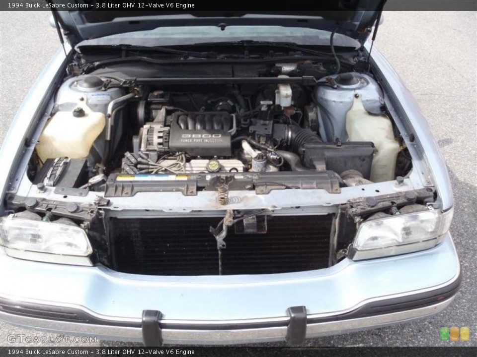 3.8 Liter OHV 12-Valve V6 Engine for the 1994 Buick LeSabre #48406774