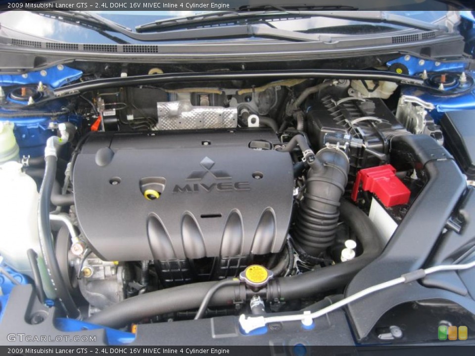 2.4L DOHC 16V MIVEC Inline 4 Cylinder Engine for the 2009 Mitsubishi Lancer #48408061