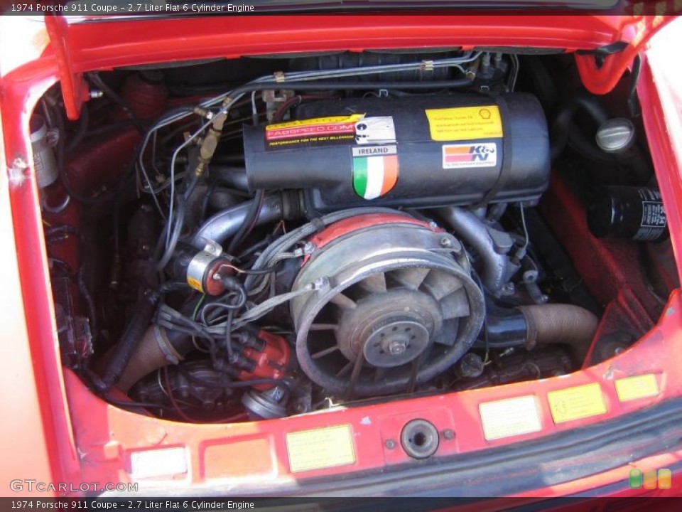 2.7 Liter Flat 6 Cylinder Engine for the 1974 Porsche 911 #48408196