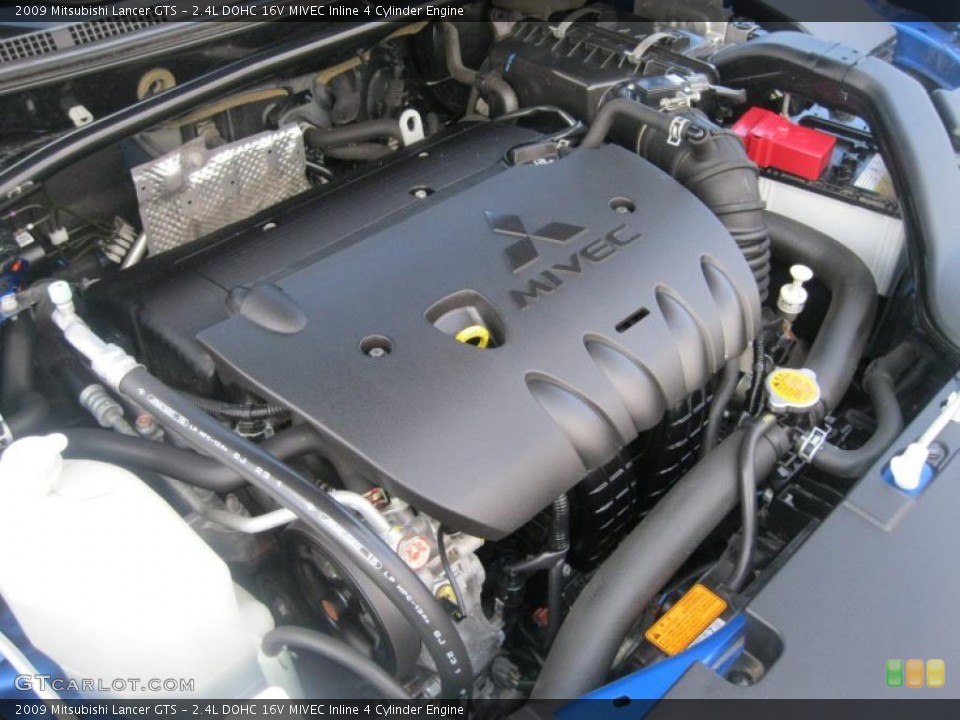 2.4L DOHC 16V MIVEC Inline 4 Cylinder Engine for the 2009 Mitsubishi Lancer #48408226