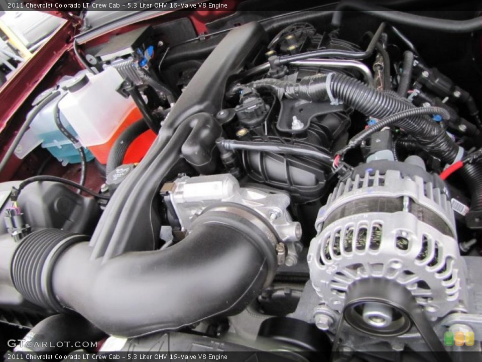 5.3 Liter OHV 16-Valve V8 Engine for the 2011 Chevrolet Colorado #48412654