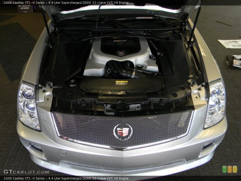 4.4 Liter Supercharged DOHC 32-Valve VVT V8 Engine for the 2006 Cadillac STS #48413932
