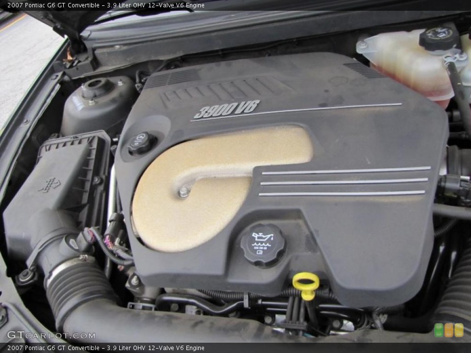 3.9 Liter OHV 12-Valve V6 Engine for the 2007 Pontiac G6 #48415975