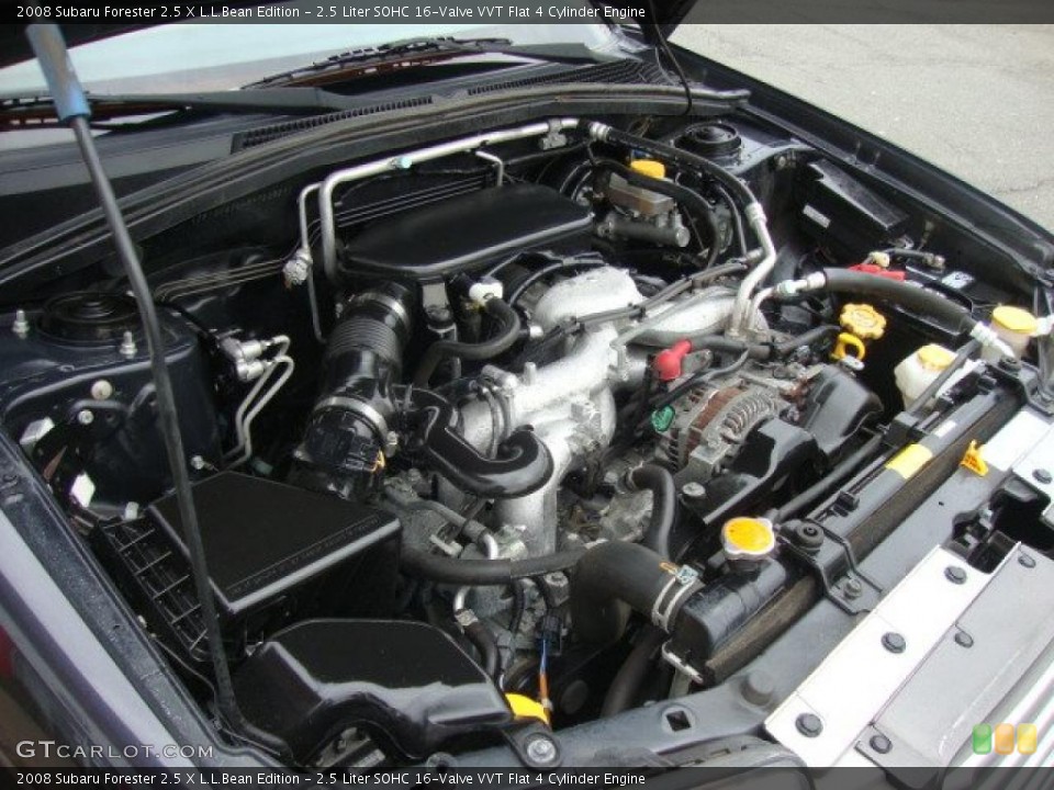 2.5 Liter SOHC 16-Valve VVT Flat 4 Cylinder Engine for the 2008 Subaru Forester #48422215