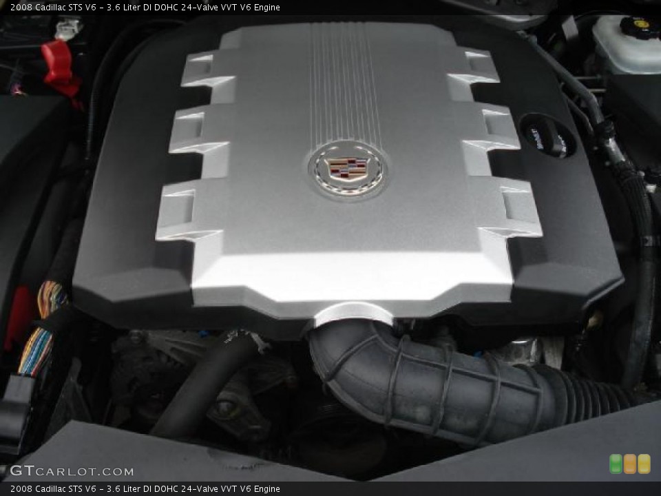 3.6 Liter DI DOHC 24-Valve VVT V6 Engine for the 2008 Cadillac STS #48422470