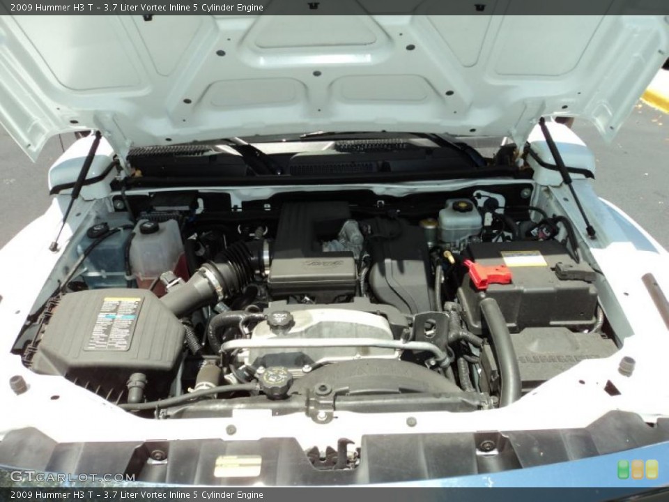 3.7 Liter Vortec Inline 5 Cylinder Engine for the 2009 Hummer H3 #48424153