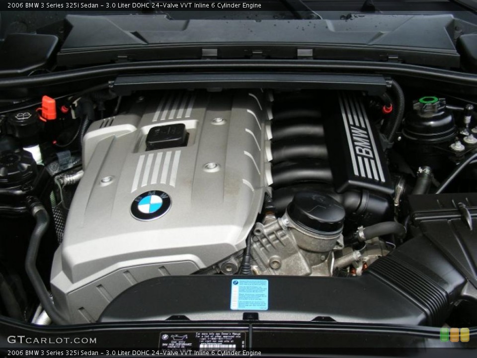 3.0 Liter DOHC 24-Valve VVT Inline 6 Cylinder Engine for the 2006 BMW 3 Series #48428014